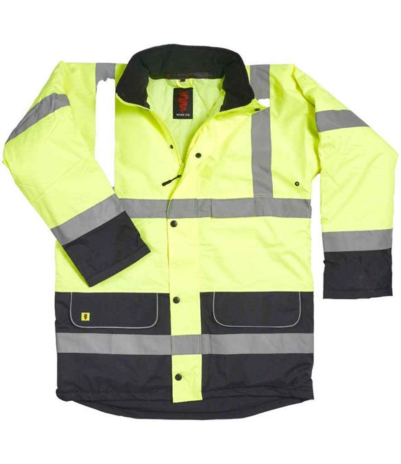 Warrior Hi-Vis Contrast Traffic Jacket