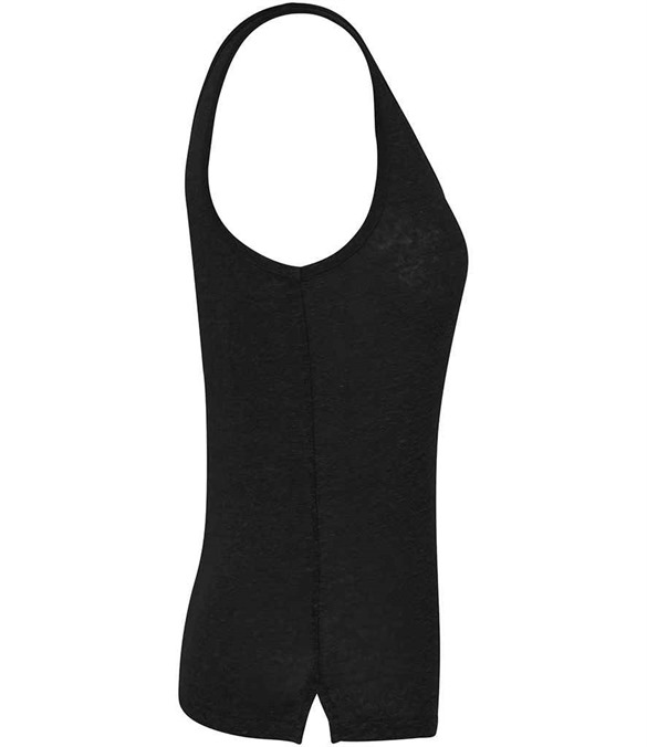Spasso Ladies Linen Tank Top