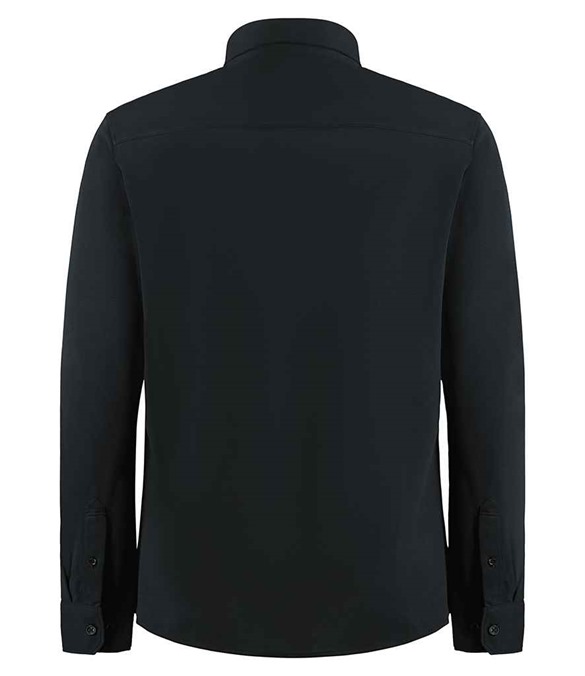 Kustom Kit Long Sleeve Superwash 60C Pique Shirt