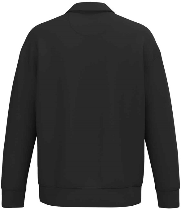 Native Spirit Unisex 1/4 Zip Sweatshirt with Polo Collar