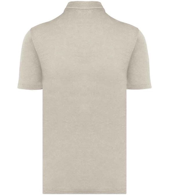 Spasso Knitted Linen Polo Shirt