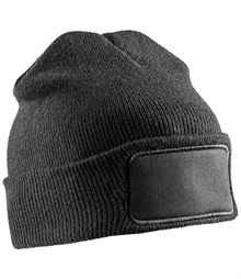 Result Recycled Double Knit Printers Beanie